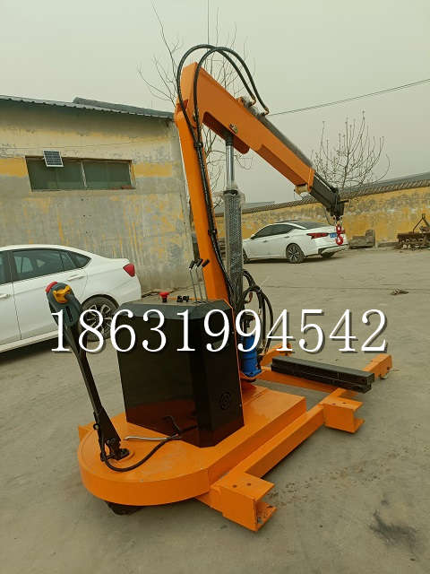 明山区自卸车厢随车吊 自制轮式四不像起重机 四驱平板吊 5吨 贵盛